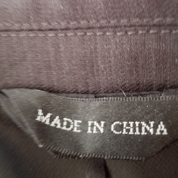 Angelo Rossi Black Hand Tailored Micro Tech Blazer Sport Coat Jacket Size 40 R - Picture 11 of 14